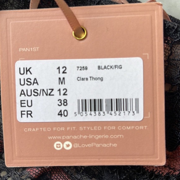 BNWT Panache Clara Thong - Picture 4 of 5